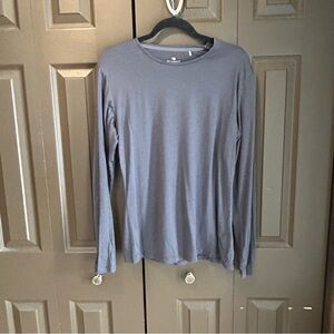 🇨🇦 Merino Gray Long Sleeve Shirt by Segment